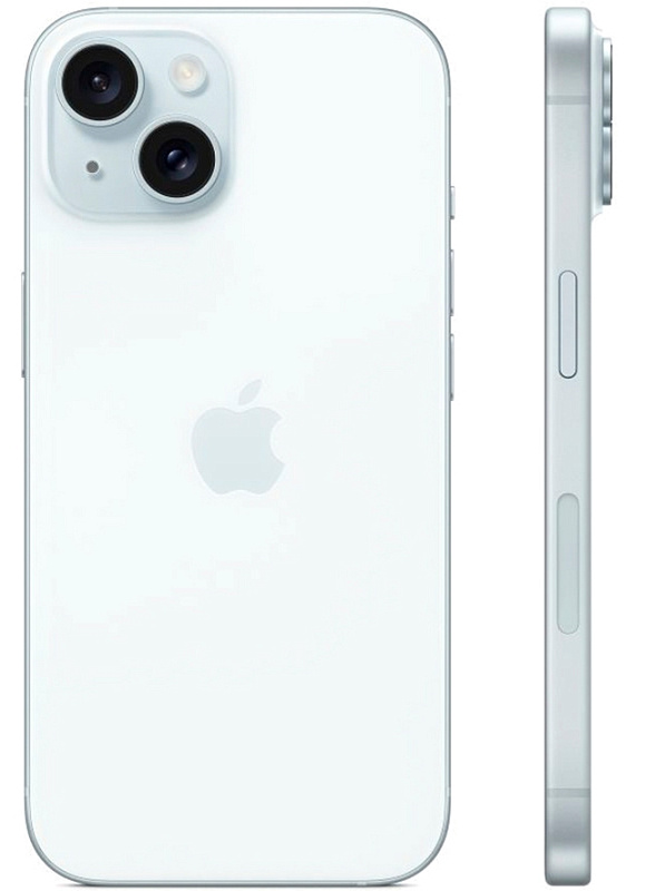 Apple iPhone 15 256GB (A3090, SIM +eSIM) (голубой) фото 2 Apple iPhone 15 256GB (A3090, SIM +eSIM) (голубой) фото 2