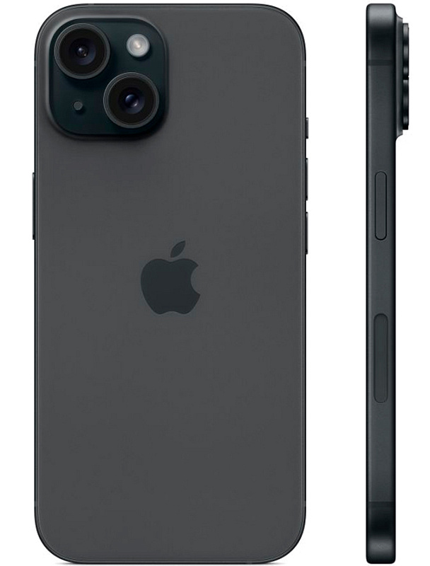 Apple iPhone 15 256GB (A3090, SIM +eSIM) (черный) фото 2 Apple iPhone 15 256GB (A3090, SIM +eSIM) (черный) фото 2