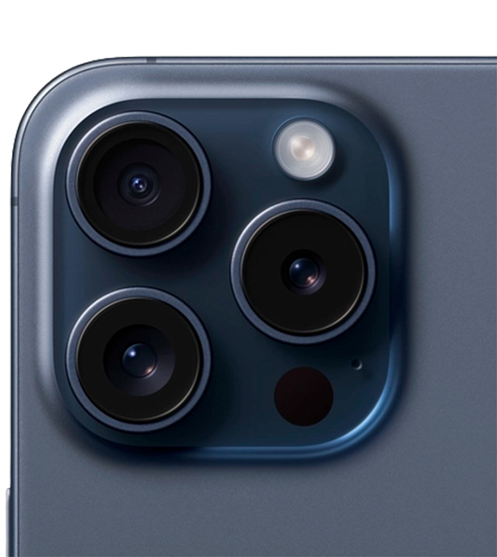 Apple iPhone 15 Pro 256GB (SIM+eSIM) (синий титан) фото 4 Apple iPhone 15 Pro 256GB (SIM+eSIM) (синий титан) фото 4