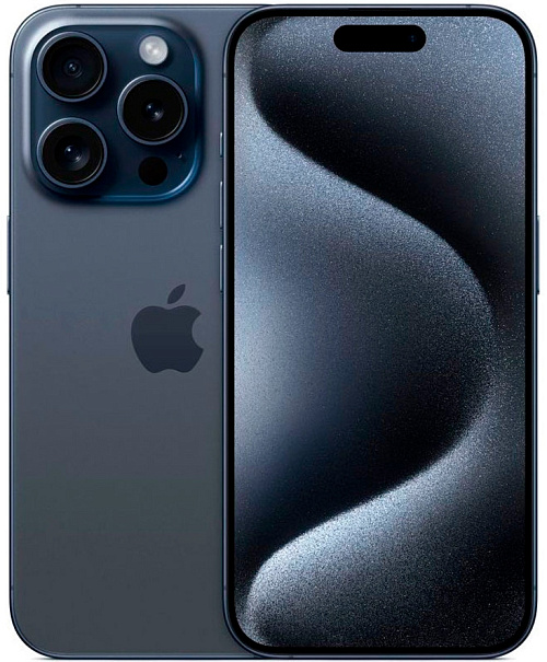 Apple iPhone 15 Pro Max 512GB, SIM+eSIM (синий титан) Apple iPhone 15 Pro Max 512GB, SIM+eSIM (синий титан)