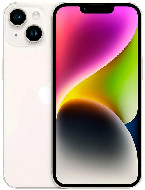 Apple iPhone 14 128GB (A2884, 2 SIM) (сияющая звезда) Apple iPhone 14 128GB (A2884, 2 SIM) (сияющая звезда)