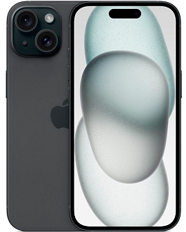 Apple iPhone 15 128GB (A3090,  SIM +eSIM) (черный)